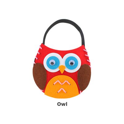 Felt Candy Bag - Midnight Owl