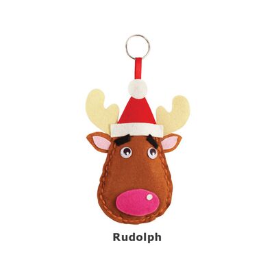 Felt Christmas Plushie - Rudolph the Reindeer