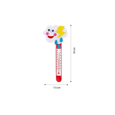 Felt Thermometer Magnet Set Pack of 2