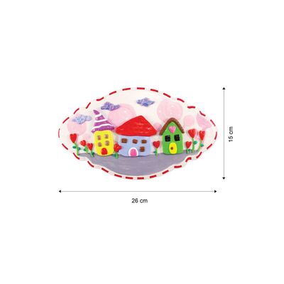 My-Clay Frilly Wall Deco Kit - Size