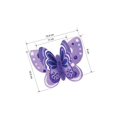 3D Butterfly Magnet Party Kit - Pack of 20