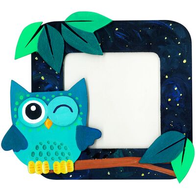 DIY 3D Photo Frame Kit - Baby Owl