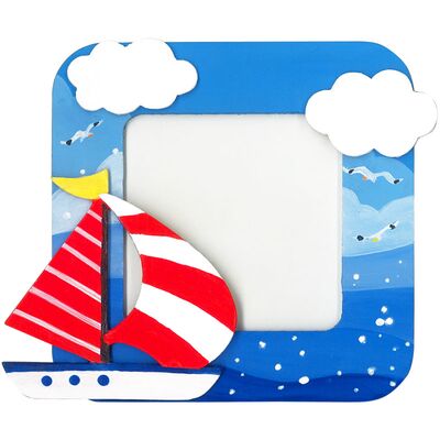 DIY 3D Photo Frame Kit - Sailboat