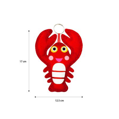 Felt Seaworld Plushie Kit - Lobster - Size