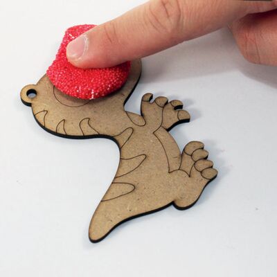 Foam Clay Dinosaur - Process