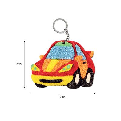 Foam Clay 2-in-1 Transport Keychain - Size