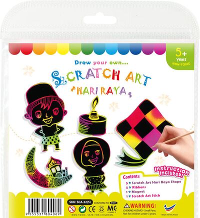 Scratch Art Hari Raya Kit