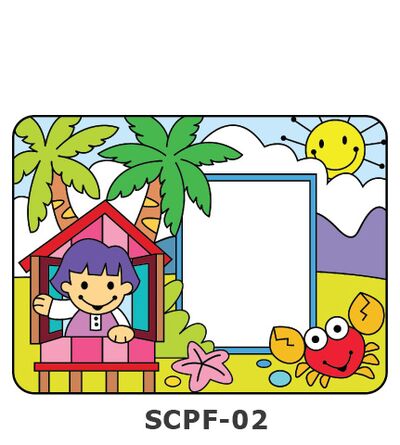 Suncatcher Photo Frame Kit - Hometown Kampung