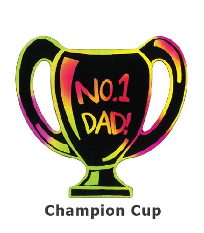 Scratch Art Father's Day - Dad's Trophy