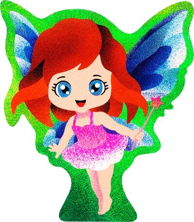 Sand Art Girls! Deco Board - Magical Fairy