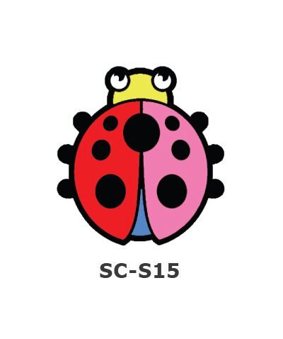 Suncatcher Small Keychain - Ladybird