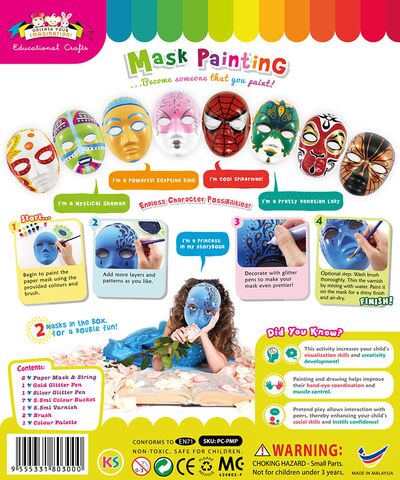 Paper Craft Mask Painting Kit