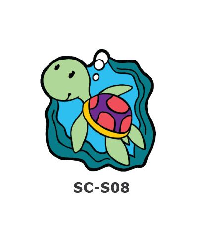 Suncatcher Small Keychain - Turtle