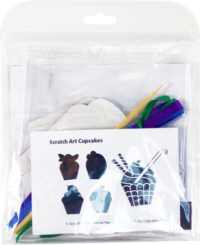 Scratch Art Cupcake Kit Scratch Art Cupcake Kit