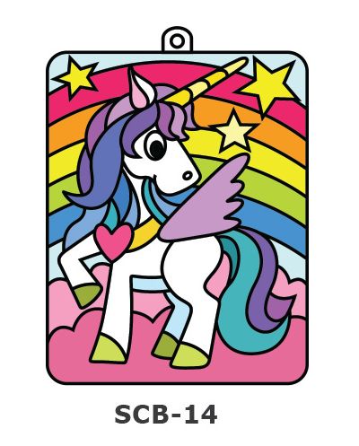 Suncatcher Board Painting Kit - Unicorn