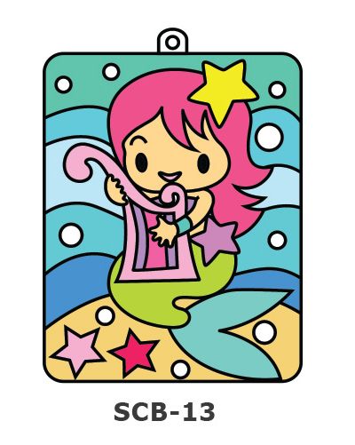 Suncatcher Board Painting Kit - Mermaid
