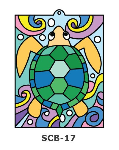 Suncatcher Board Painting Kit - Turtle