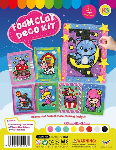Foam Clay Deco - Kit / Loose