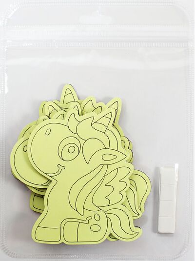 5-in-1 Sand Art Unicorn Board - Loose