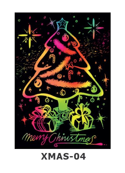 Scratch Art Kit - Christmas - Christmas Tree