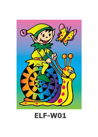 Sand Art *Theme Park* - ELF - Snail Ride