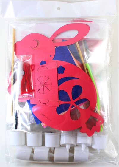 Rabbit Lantern Pack of 10 - Packaging Back