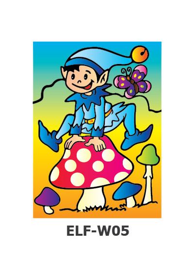Sand Art *Theme Park* - ELF - Jumping Over Mushroom