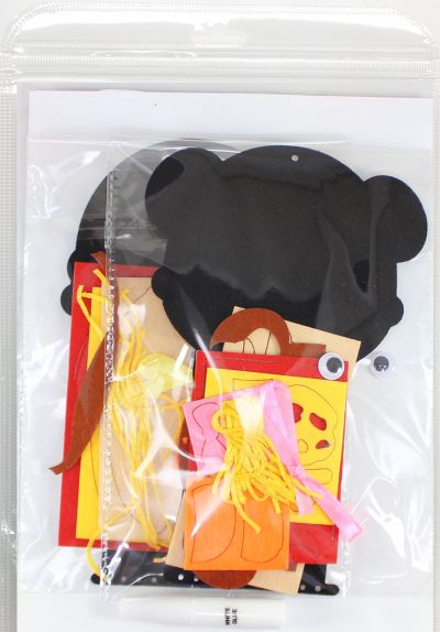 Felt Chinese New Year Kids Wall Deco Pack of 2 - Packaging Back