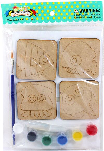 Sea Animal Coaster Kit