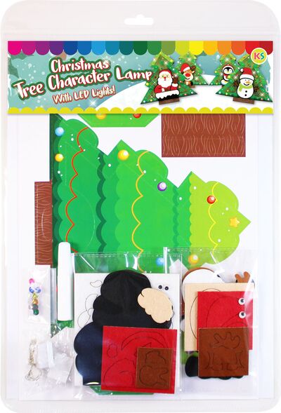 Christmas Tree Character Lamp Kit - Packaging Back