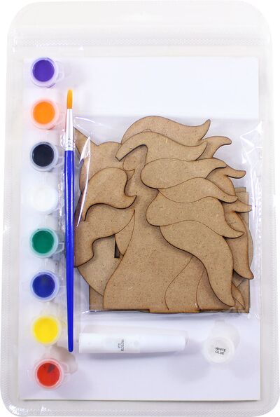 Animal Pencil Holder Kit - Packaging Back