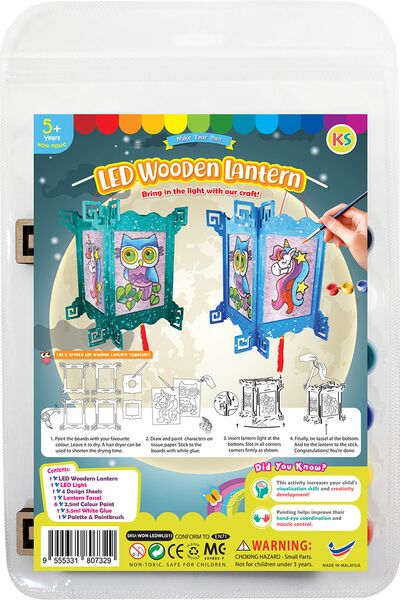 LED Wooden Lantern Kit