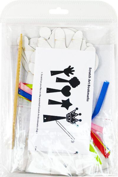 Scratch Art Bookmark Kit