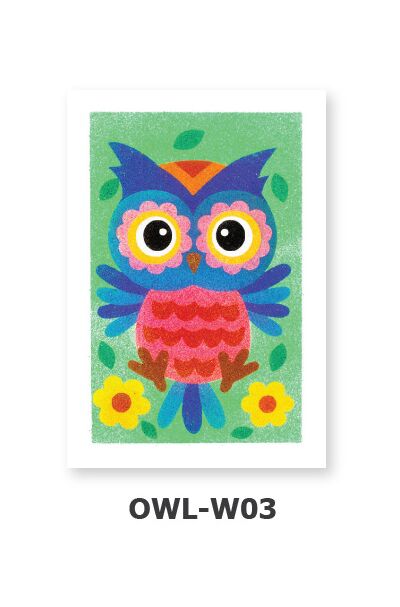 Creative Sand Art - Barn Owls - OWL-W03