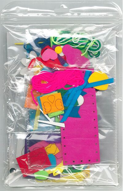 Felt Cutie Bookmark Pack of 5 - Packaging Back