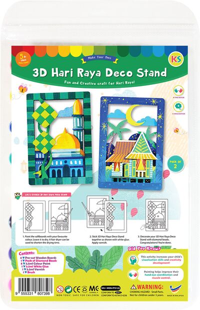 3D Hari Raya Deco Stand Kit
