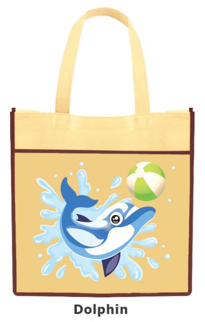 DIY Animal Tote Bag - Dolphin