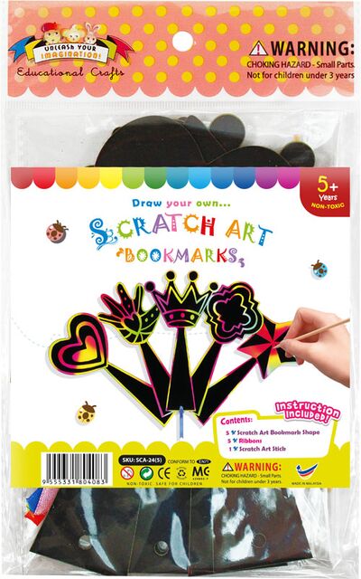 Scratch Art Bookmark Kit