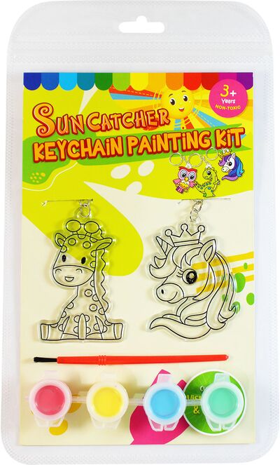 Suncatcher Small Keychain Painting Kit