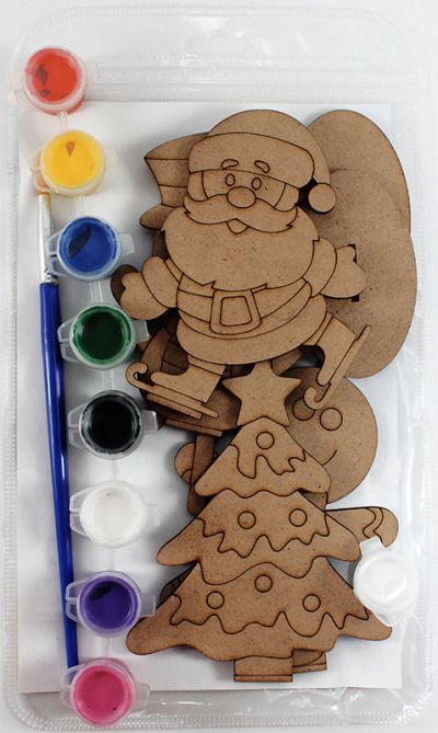 Christmas Stand Deco Kit - Packaging Back