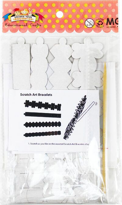 Scratch Art Bracelet Kit