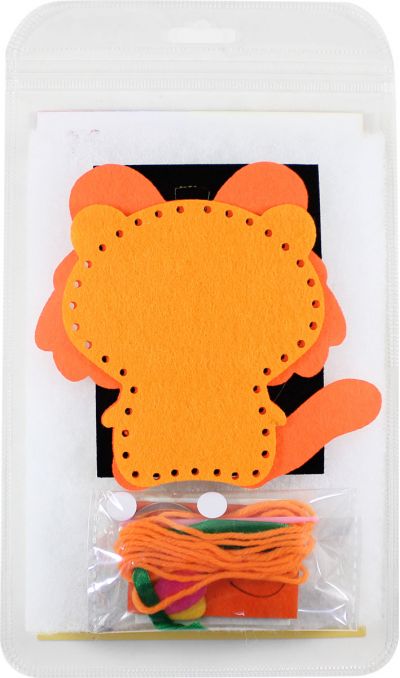 Felt Animal Plushie Kit - Back Packaging