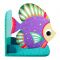 Animal Bookend Aquatic Theme - Beautiful Angelfish