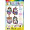 Foil Art 4-in-1 Unicorn Board Kit - Happy, Stars, Cupcake, Popsicle