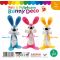 Felt & Polyfoam Bunny Deco Kit 5 Pack