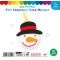 Felt Snowman Deco Hanger - Pack of 10