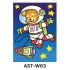 Sand Art *Theme Park* - ASTRONAUT - Floating in Space with Spacestation
