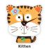 DIY Clock Painting - Kitten