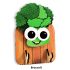 3D Vegetable Key Hanger - Broccoli