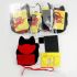 Felt Chinese New Year Fortune Cat Hanger Pack of 5 - Content